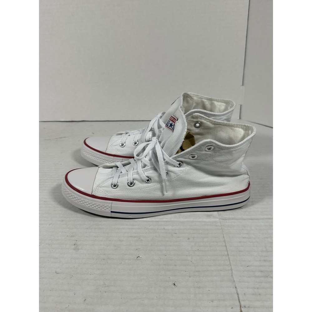 Converse Chuck Taylor All Star High Top White Canvas Mens 10 Womens 11.5 101010 - Picture 5 of 9
